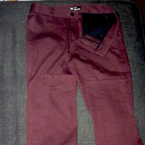 Maroon Hurley chinos